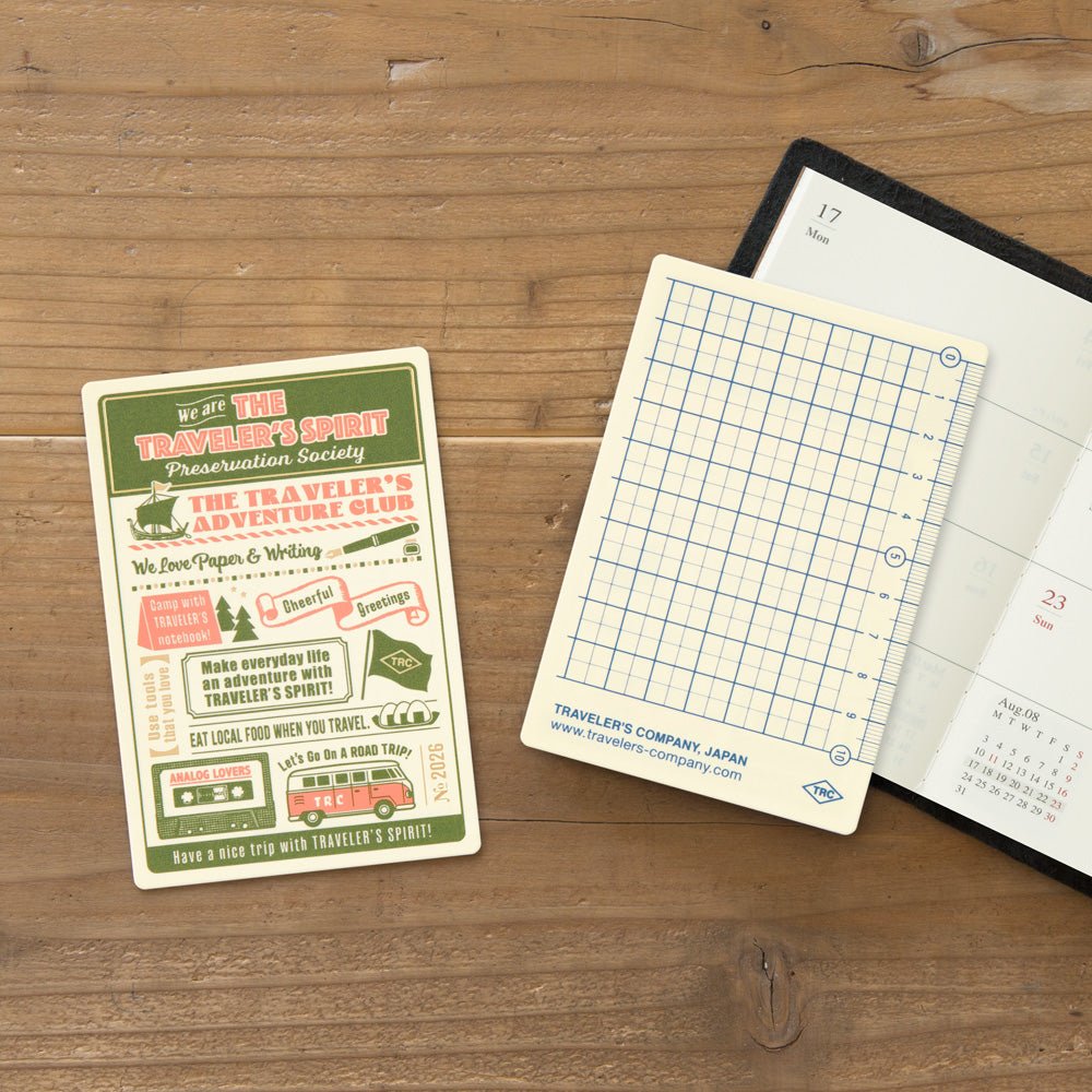 TRAVELER'S notebook Passport Size 2026 Limited Edition Pencil Board (Shitajiki)
