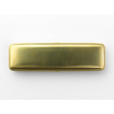 TRAVELER’S COMPANY BRASS Pencase — Minimal, Japanese-Made