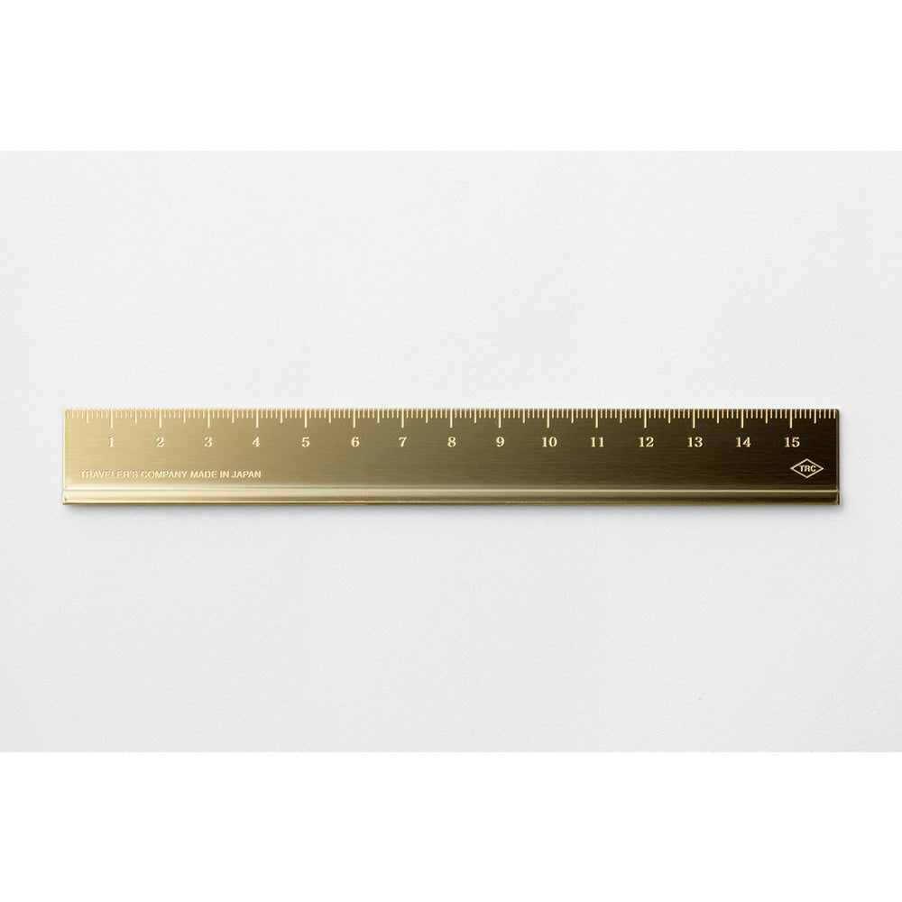 TRAVELER'S COMPANY BRASS Ruler - 16 cm