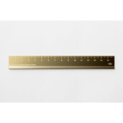 TRAVELER'S COMPANY BRASS Ruler - 16 cm