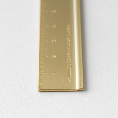 TRAVELER'S COMPANY BRASS Ruler - 16 cm