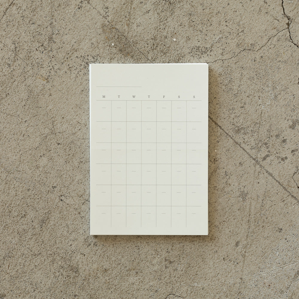 MD Monthly Undated Diary Sticker Sheets Small