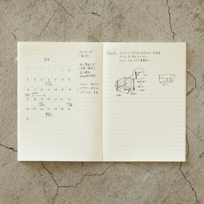 MD Monthly Undated Diary Sticker Sheets Small