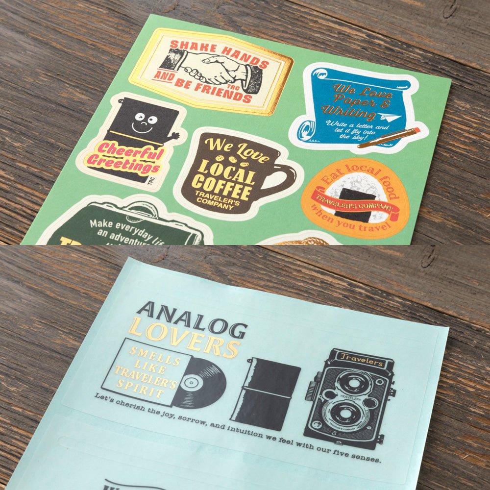 TRAVELER'S notebook 6 Sheet Sticker Set for 2026 Diary