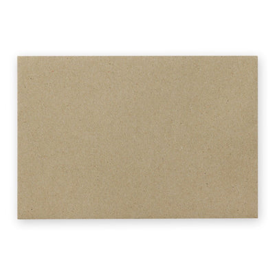 TRAVELER'S COMPANY KRAFT ENVELOPE M Brown Horizontal with Button and String Closure