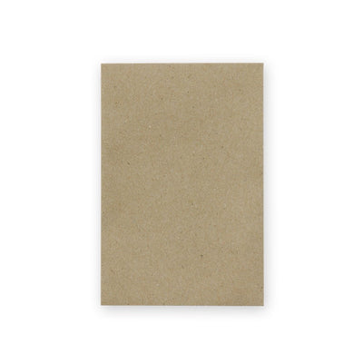 TRAVELER'S COMPANY KRAFT ENVELOPE S Brown Vertical with Button and String Closure