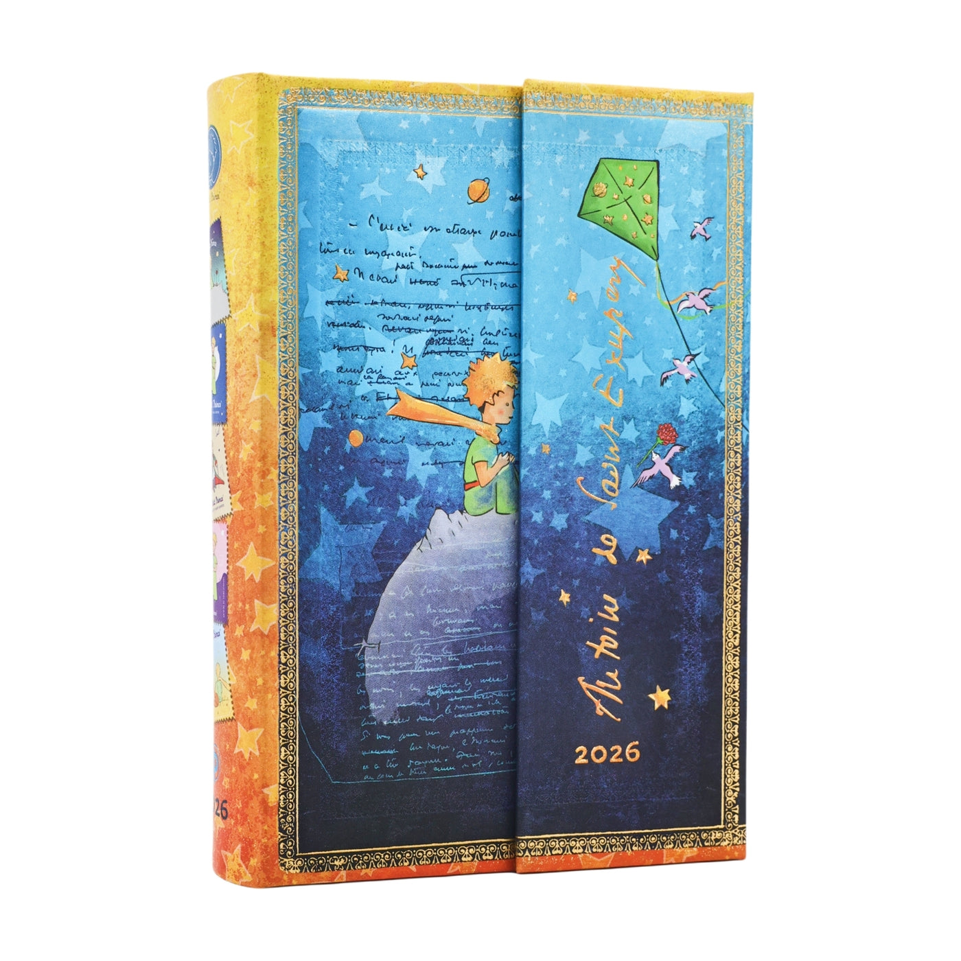 Paperblanks Mini Saint-Exupéry, the Little Prince 2026 Day-At-A-Time 12 Month Planner