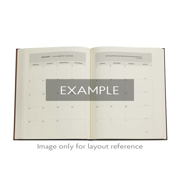 Paperblanks Flexi Ultra Anemone William Kilburn 2026 Business 12M Planner