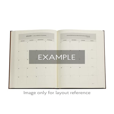 Paperblanks Flexi Ultra Anemone William Kilburn 2026 Business 12M Planner