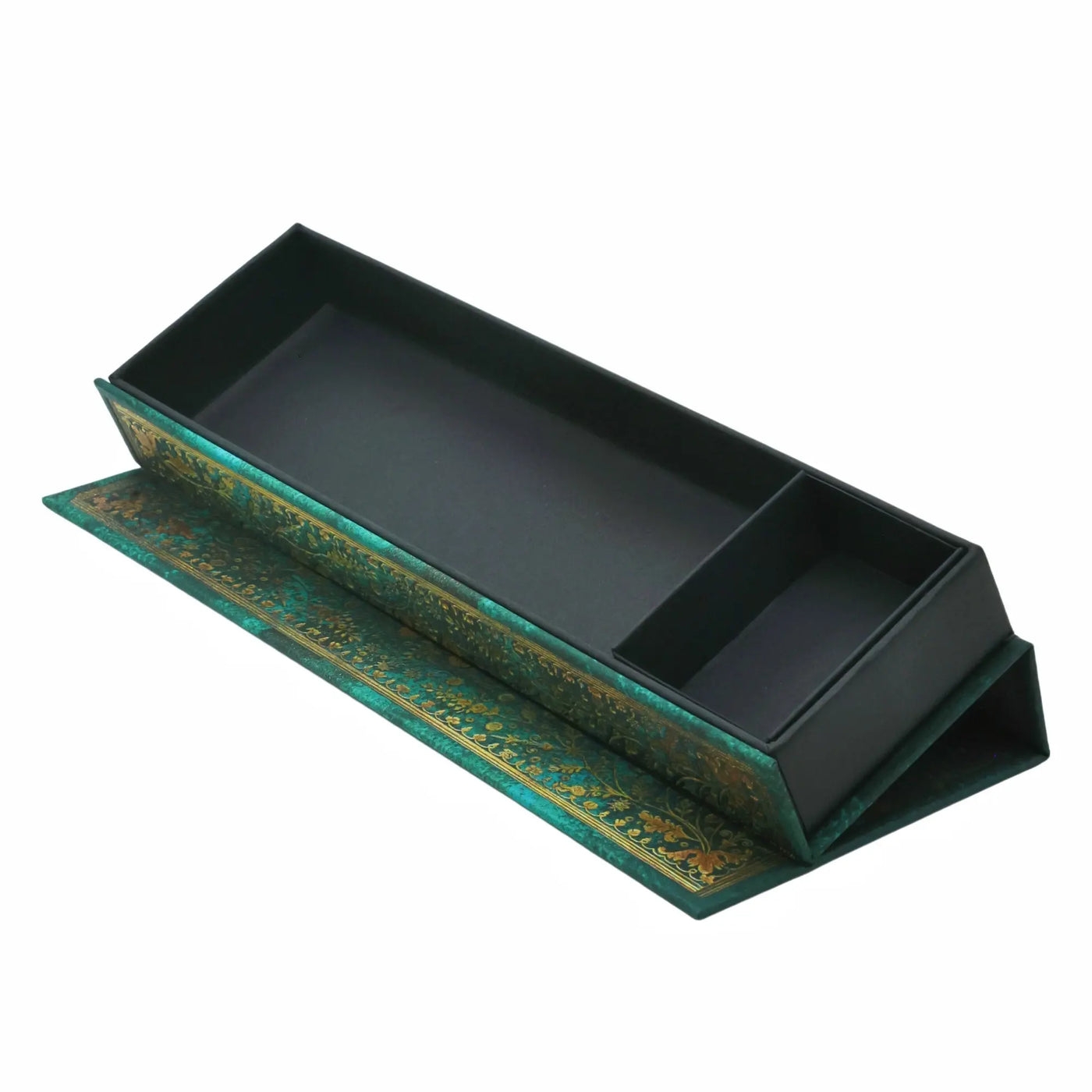 Paperblanks Emerald Flower Pencil Case with Magnetic Lid ...