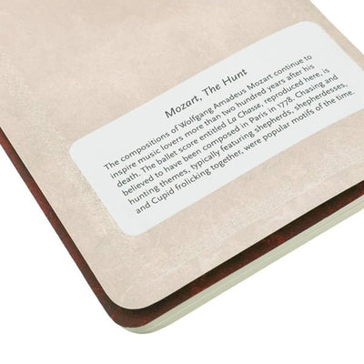 Paperblanks Mozart "The Hunt" Cahier A6 Notebook