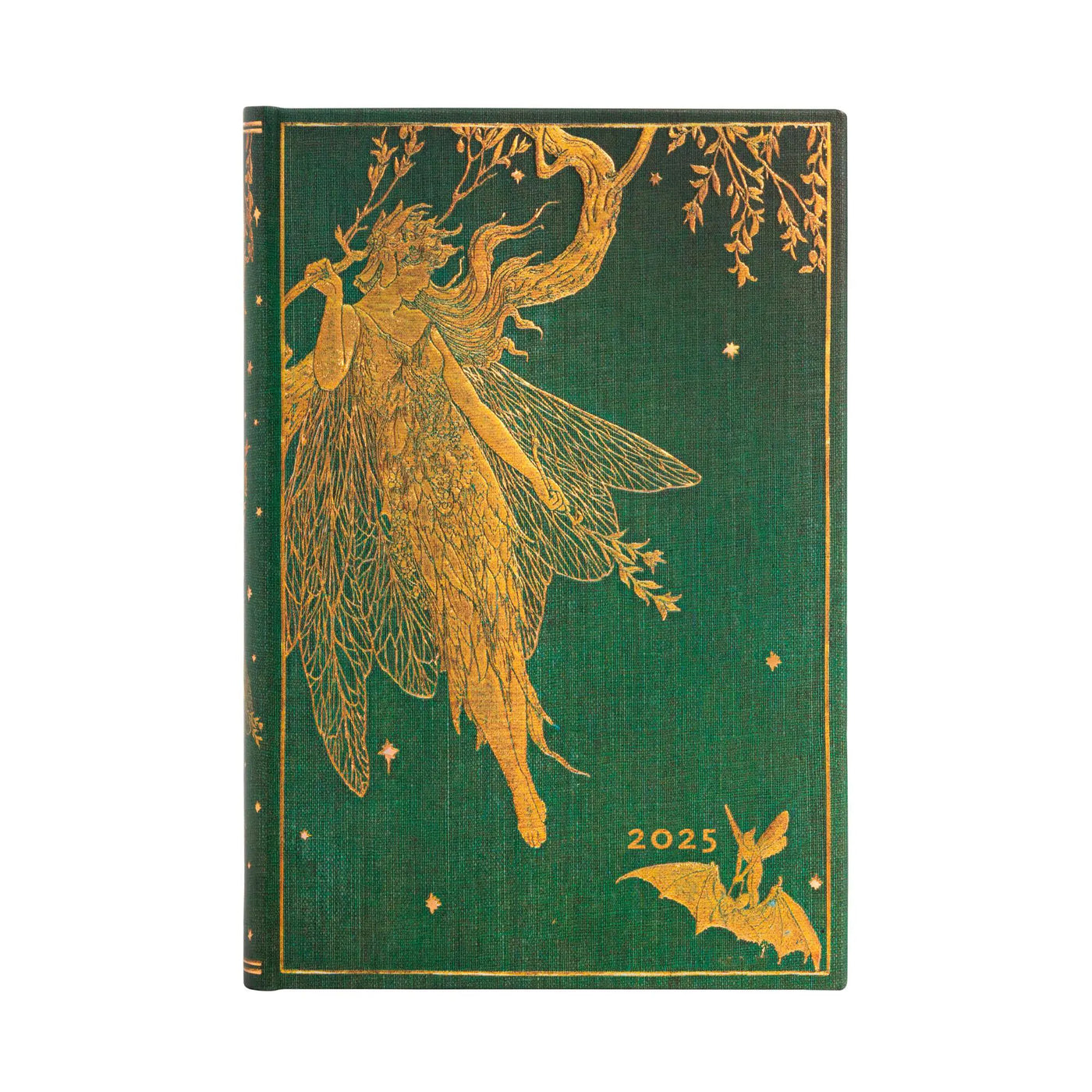 Paperblanks Mini Olive Fairy 2025 Day-At-A-Time 12M Planner