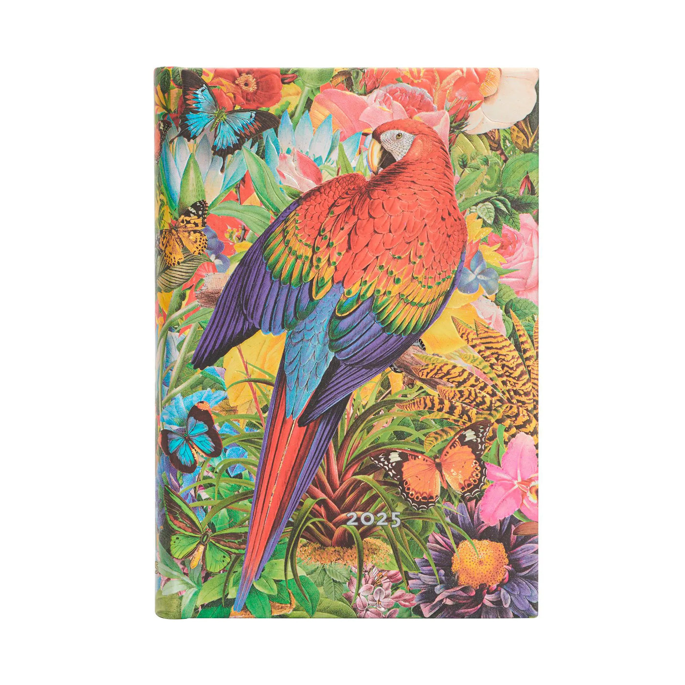 Paperblanks Mini Tropical Garden 2025 Day-At-A-Time 12M Planner