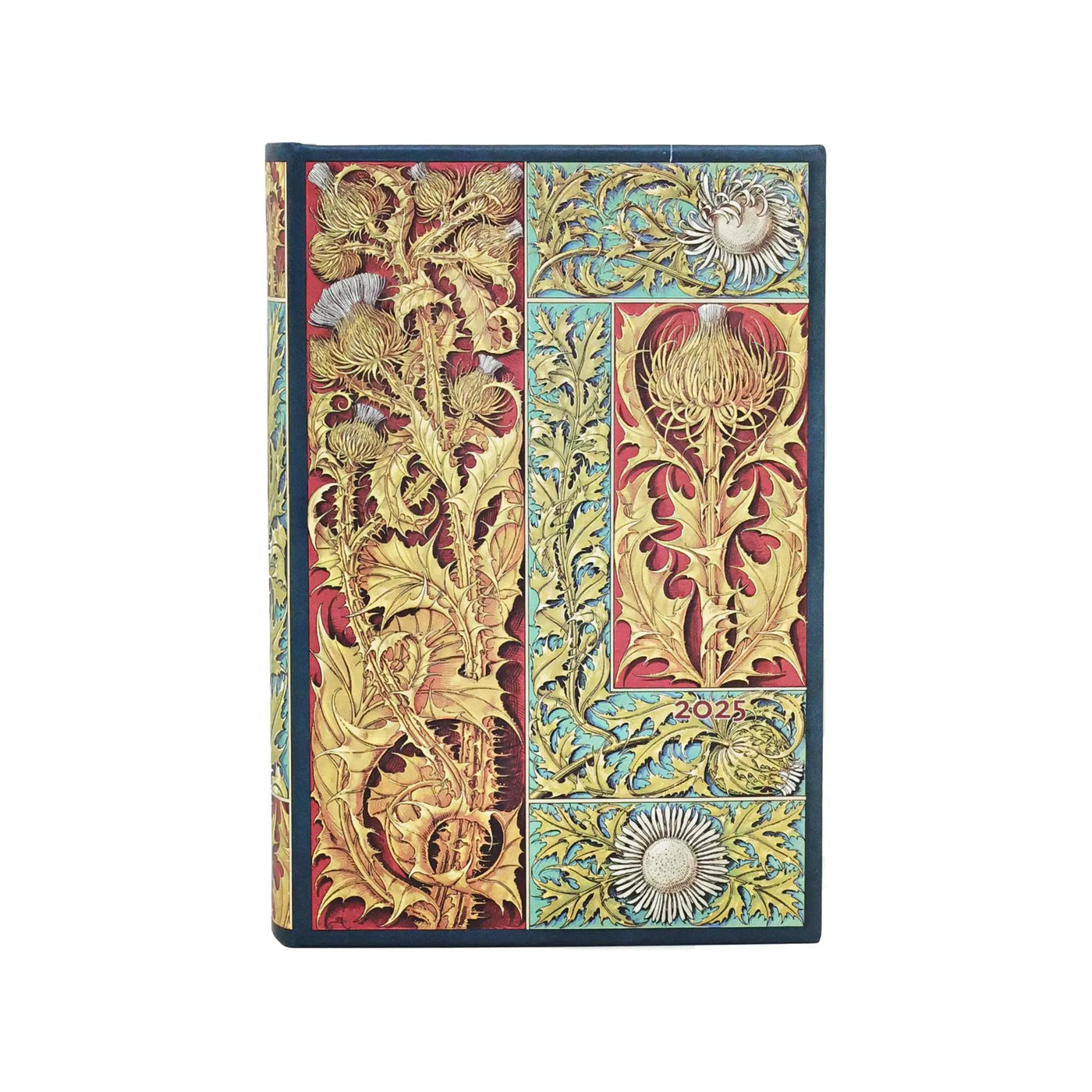 Paperblanks Mini Wild Thistle 2025 Day-At-A-Time 12M Planner