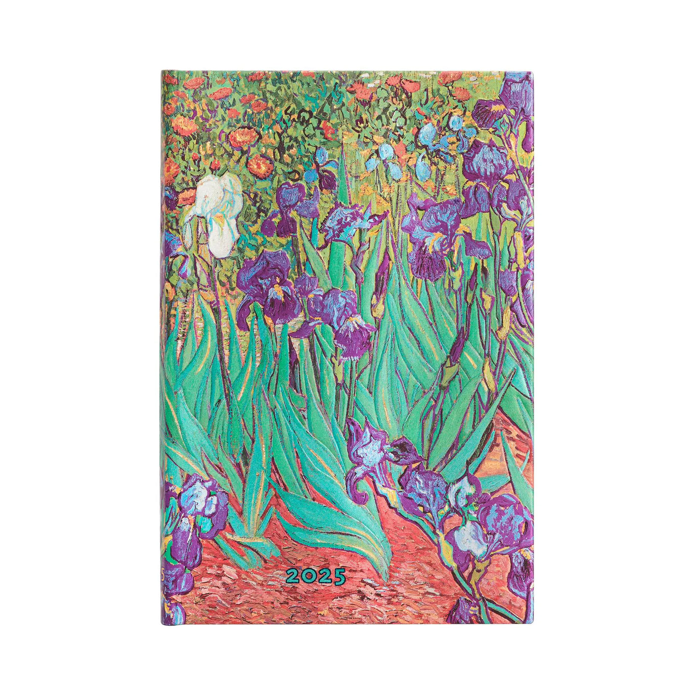 Paperblanks Mini Van Gogh's Irises Week-At-A-Time 2025 12M Planner