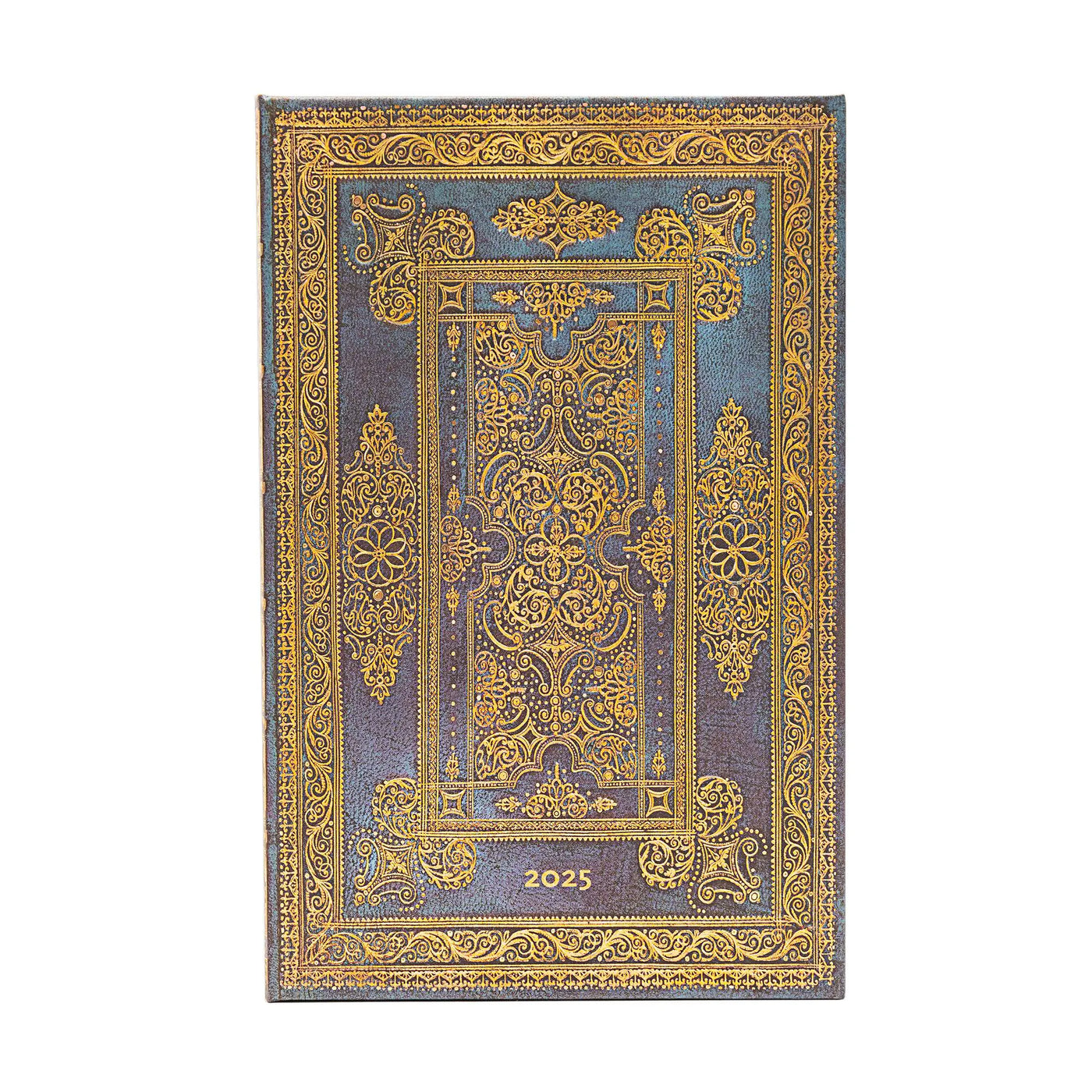 Paperblanks Maxi Blue Luxe 2025 Week-At-A-Time 12M Planner