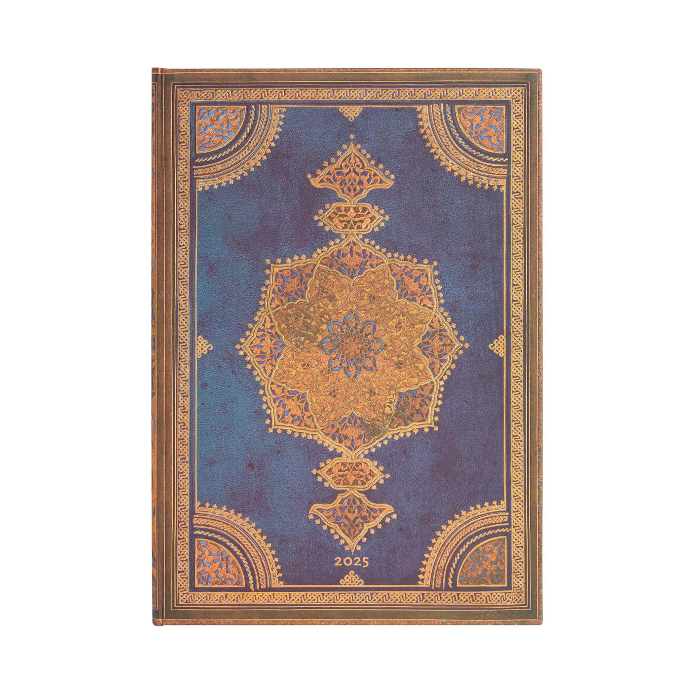 Paperblanks Grande Safavid Indigo 2025 Week at Time 12M Planner