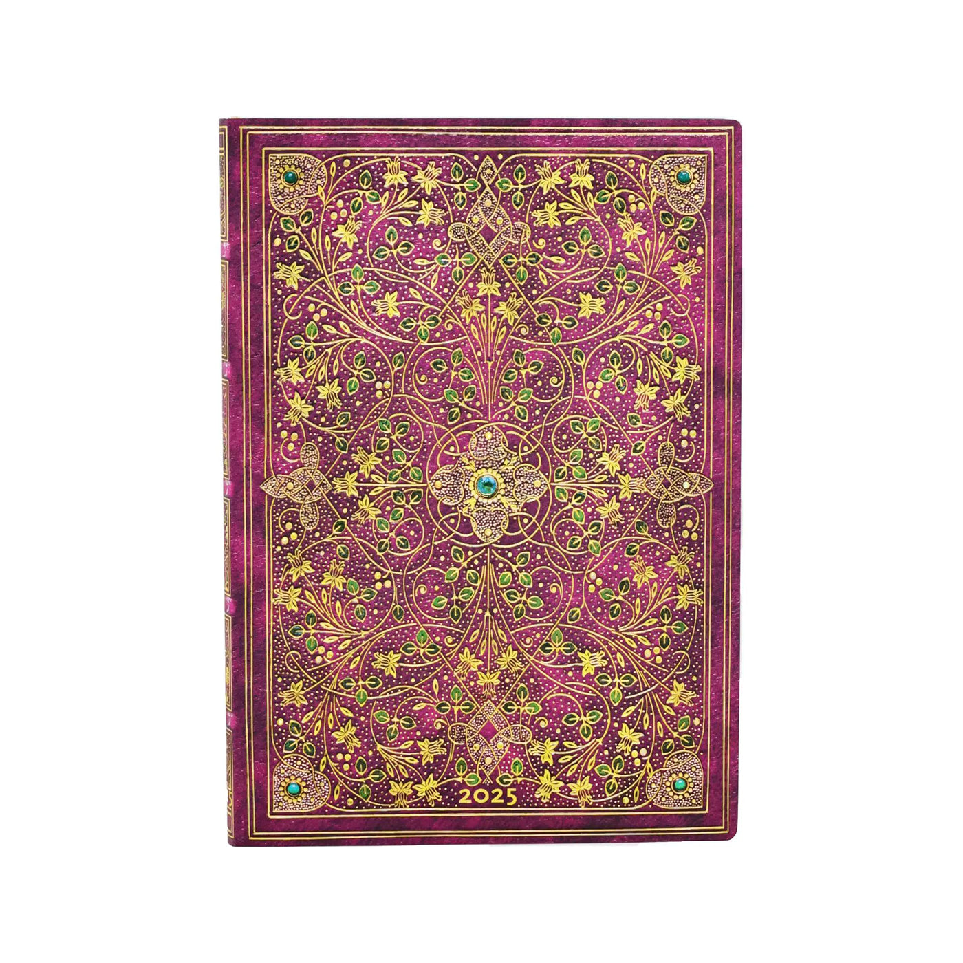 Paperblanks Flexi Midi Diamond Jubilee 2025 Week-At-A-Time 12M Planner