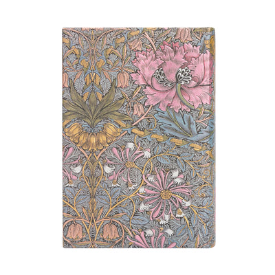 Paperblanks Mini Morris Pink Honeysuckle 2024 Day-At-A-Time Planner