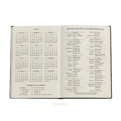 Paperblanks Mini Marie Curie Science of Radioactivity 2024 Day-At-A-Time Planner