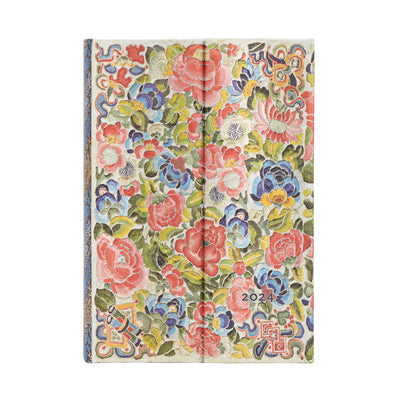 Paperblanks Mini Pear Garden 2024 Day-At-A-Time Planner