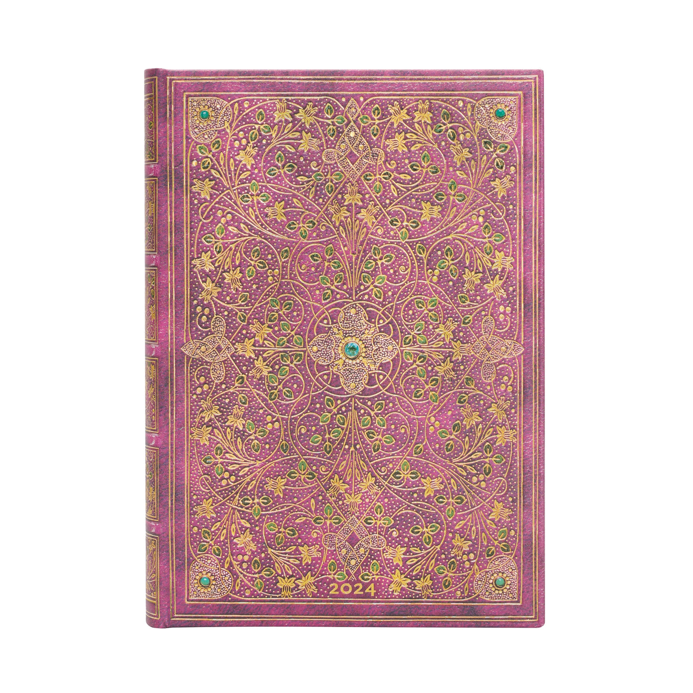 Paperblanks Midi Diamond Jubilee 2024 Day-At-A-Time Planner