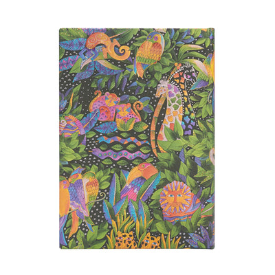 Paperblanks Midi Jungle Song 2024 Week-At-A-Time Planner
