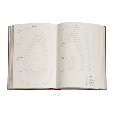 Paperblanks Midi Turquoise Chronicle 2024 Week-At-A-Time Planner