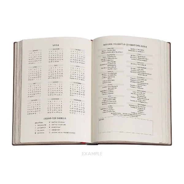 Paperblanks Midi Poetry in Bloom 2024 Week-At-A-Time Planner