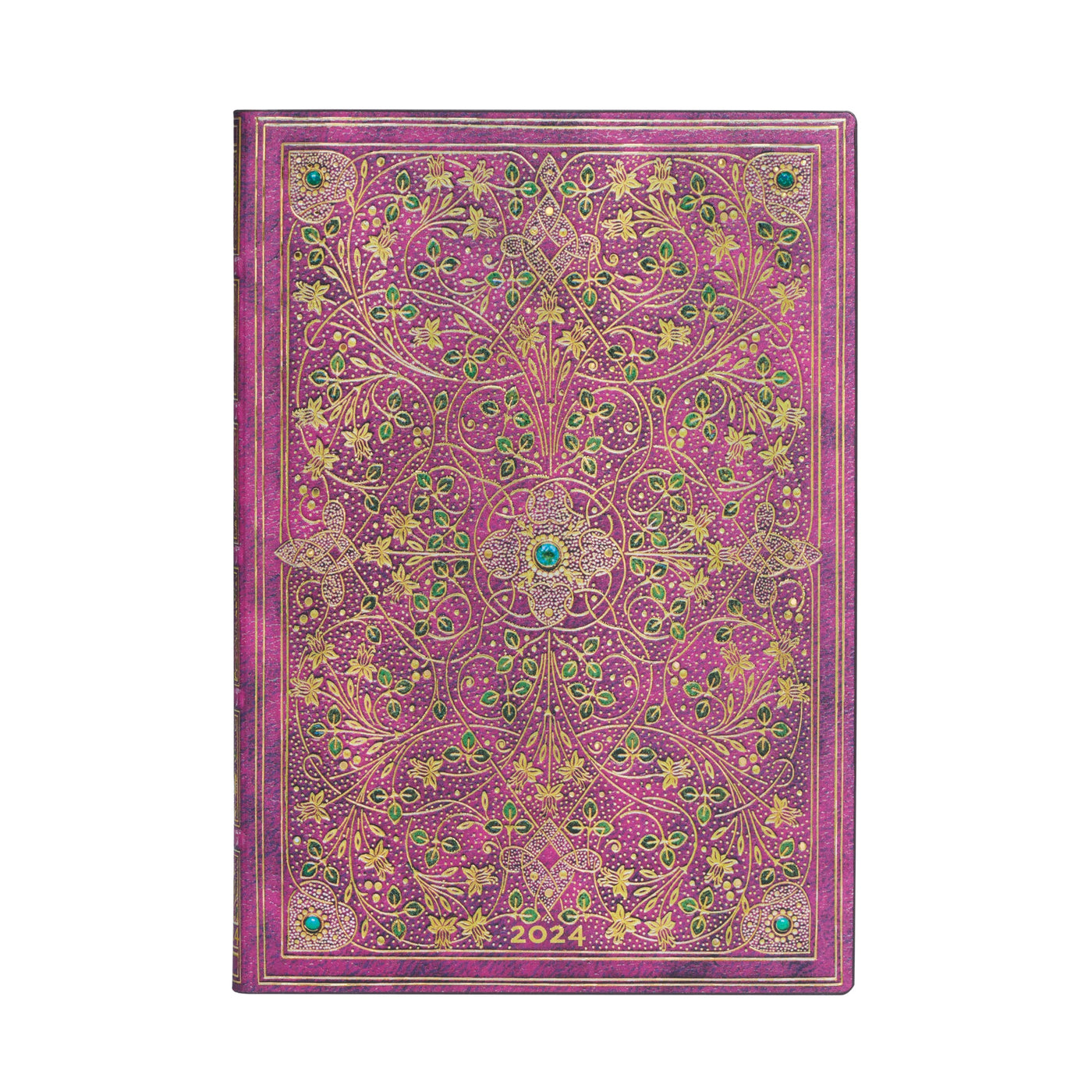 Paperblanks Flexi Midi Diamond Jubilee 2024 Week-At-A-Time Planner