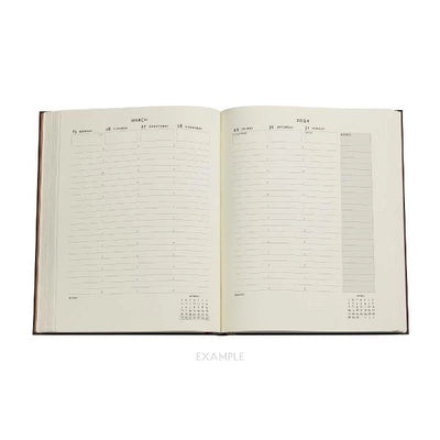 Paperblanks Flexi Ultra Nocturnelle 2024 Week-At-A-Time Planner