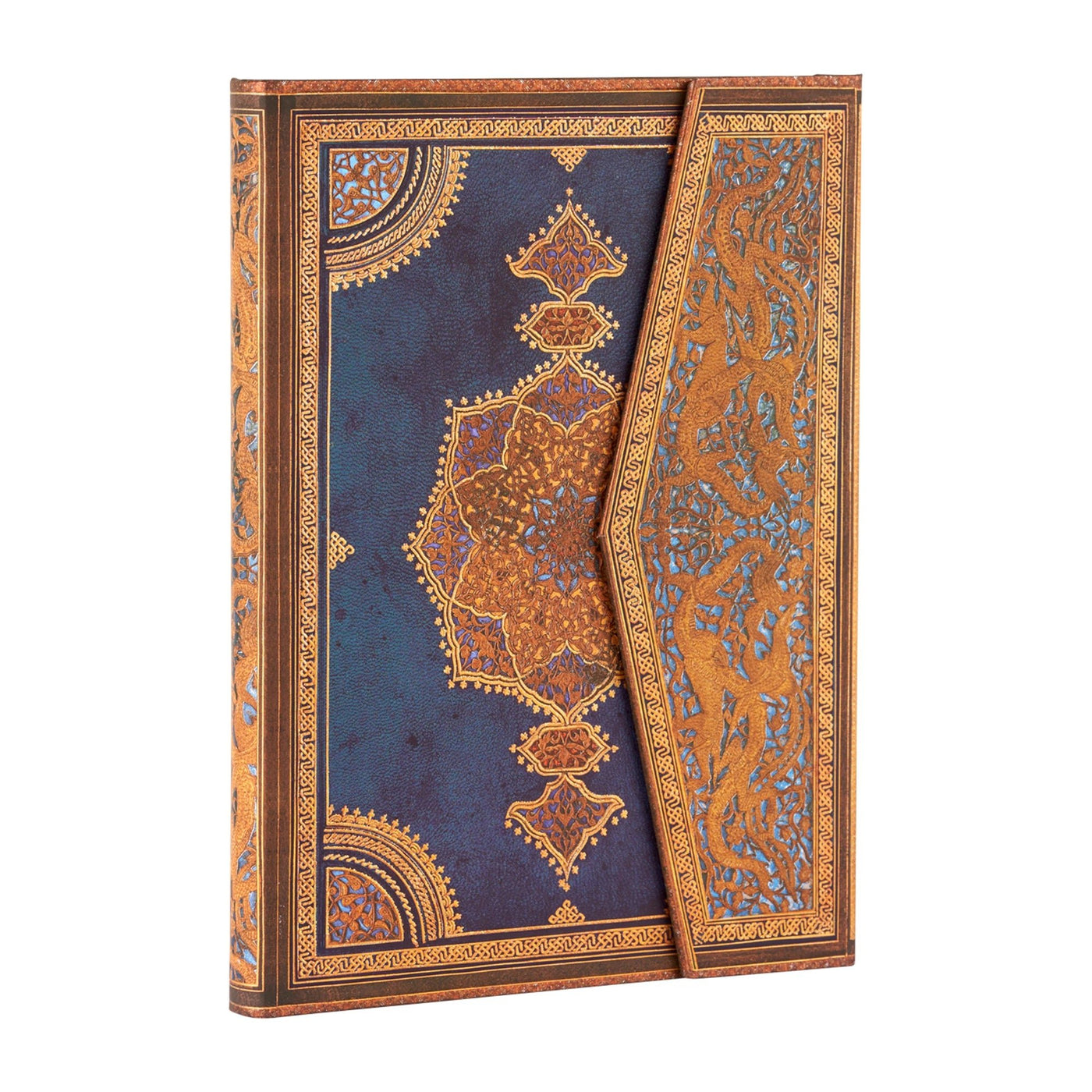 Paperblanks Safavid Indigo Ultra 7 x 9 inch Address and Password Book