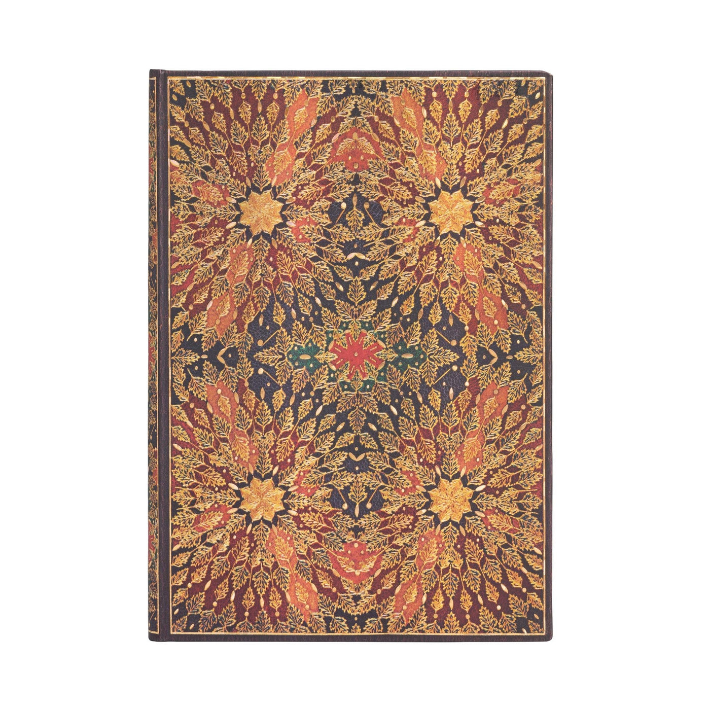 Paperblanks Fire Flowers Midi 5x7 Inch Address and Password Book