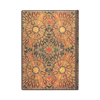 Paperblanks Fire Flowers Midi 5x7 Inch Address and Password Book