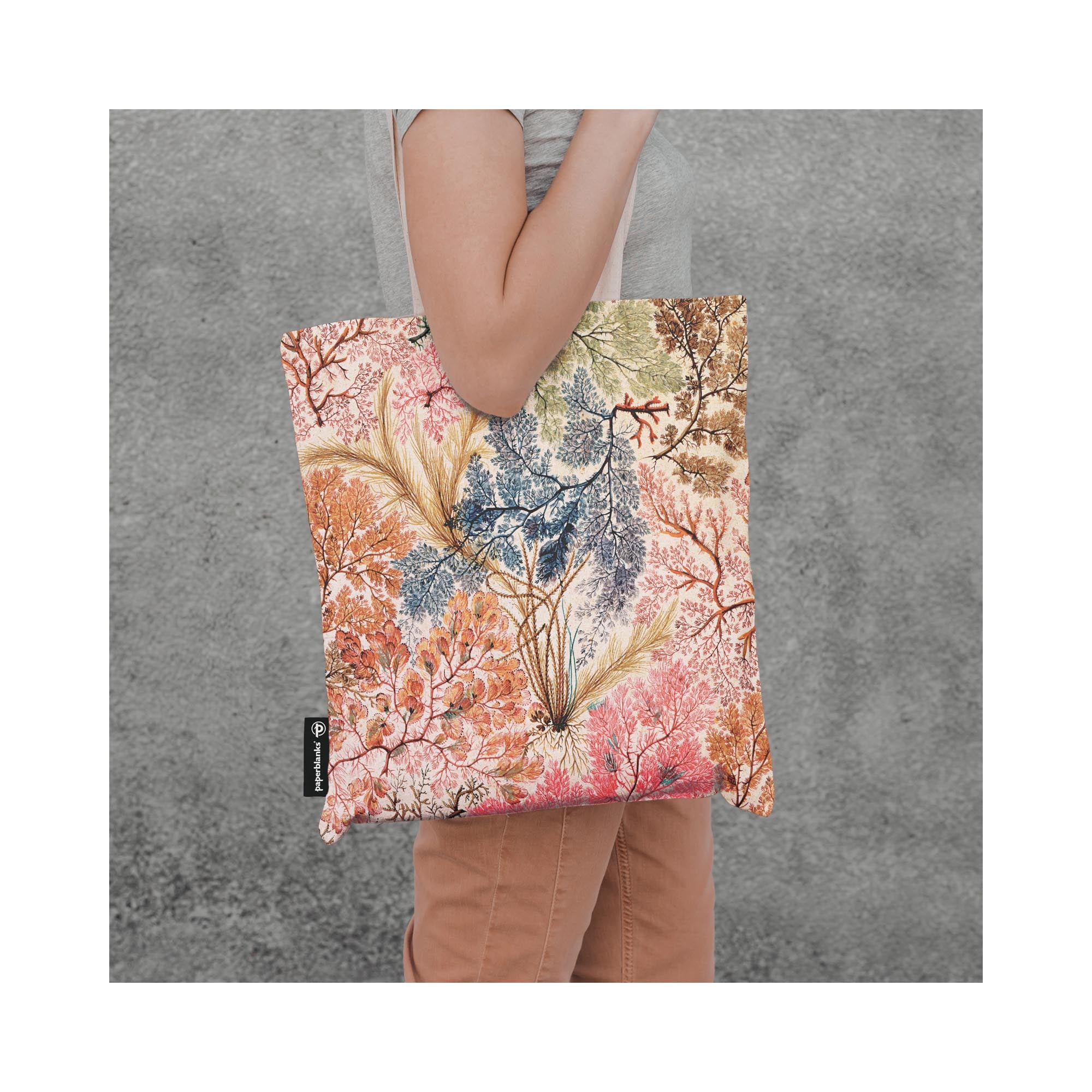 Paperblanks Imprinted William Kilburn Anemone canvas bag ...