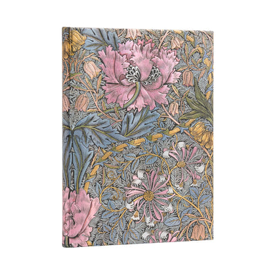Paperblanks Morris Pink Honeysuckle Ultra 7x9 Inch Journal