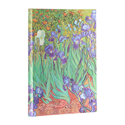 Paperblanks Sketchbook Vincent Van Gogh Irises 8.25 x 11.75 Inch Grande