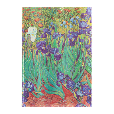 Paperblanks Midi Van Gogh's Irises  5 x 7 Inches Address and Password Book