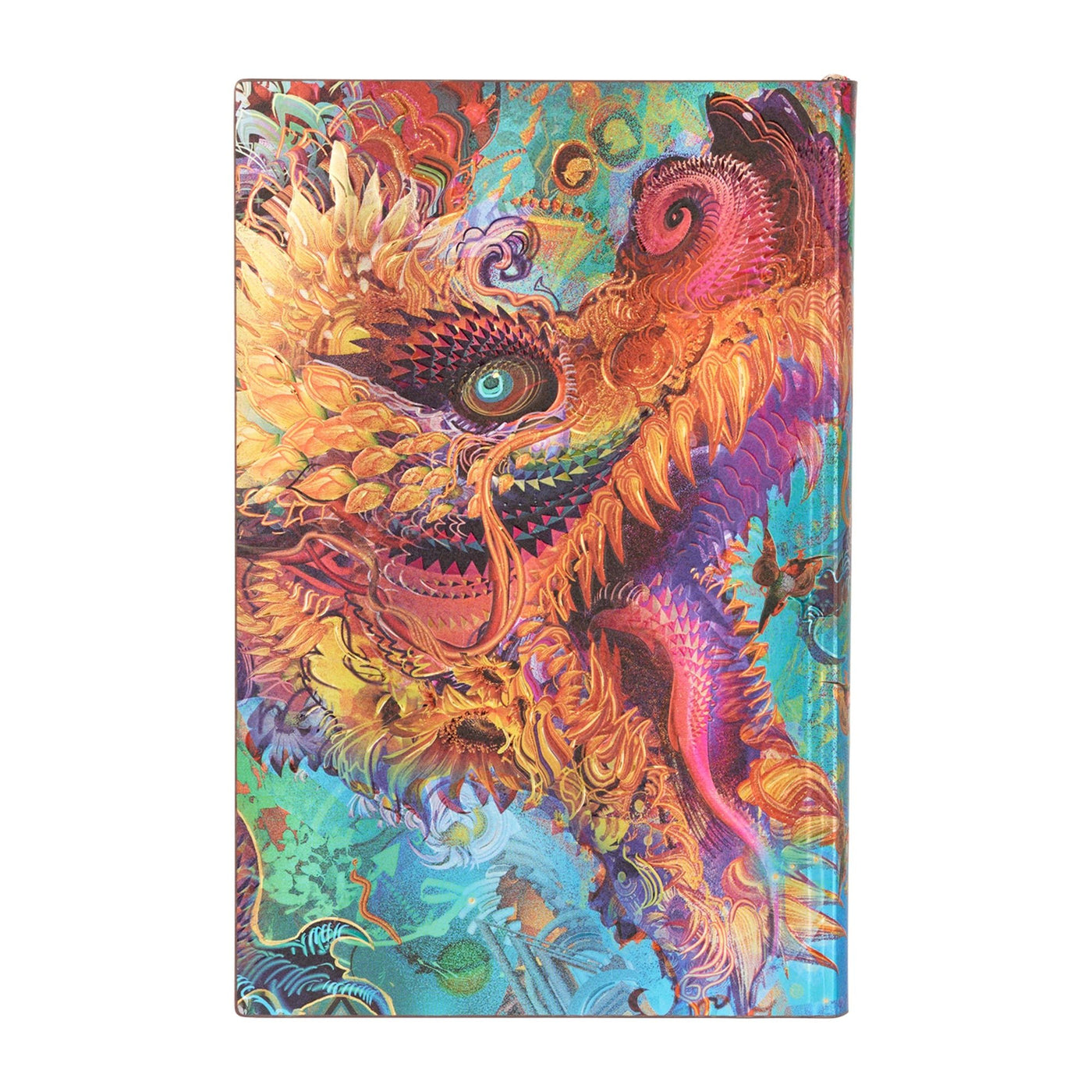 Paperblanks Flexis Humming Dragon 5.5 x 8.25 Inch Maxi Dot Grid Journal