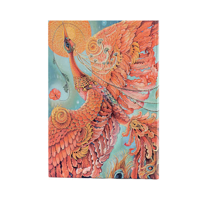 Paperblanks Birds of Happiness Firebird Mini 3.5 x 5.5 Inch Hard Cover Journal