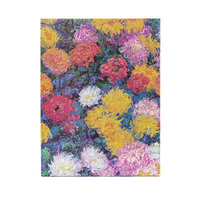 Paperblanks Monet's Chrysanthemums 7 x 9 Inch Ultra Journal