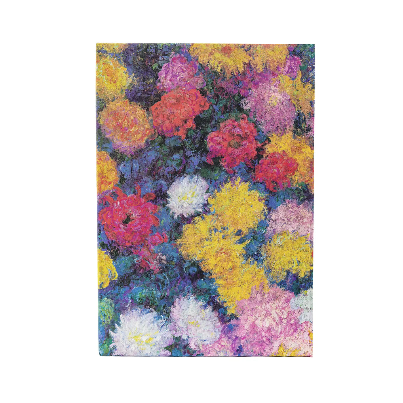 Paperblanks Monet's Chrysanthemums Dot Grid 4.75 x 7 Inch Midi Notebook