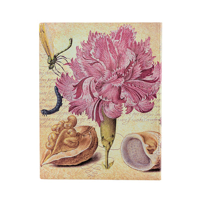 Paperblanks Flexis Mira Botanica Pink Carnation 7 x 9 Inch Ultra Journal
