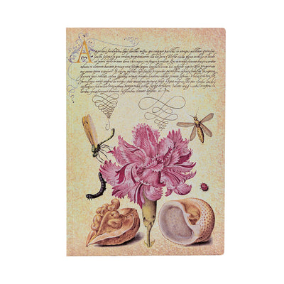 Paperblanks Flexis Pink Carnation 3.5 x 5.5 Inch Mini Journal