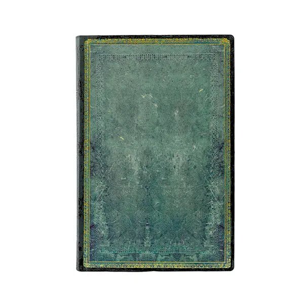 Paperblanks Flexis Old Leather Pacific Blue 5 x 7  Inch Midi Journal