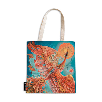 Paperblanks Birds of Happiness Firebird Canvas Tote Bag