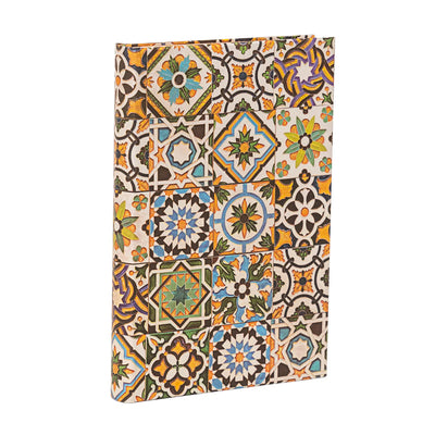 Paperblanks Porto Portugues Tiles Mini 3.75 x 5.5 Inch Address Password Book