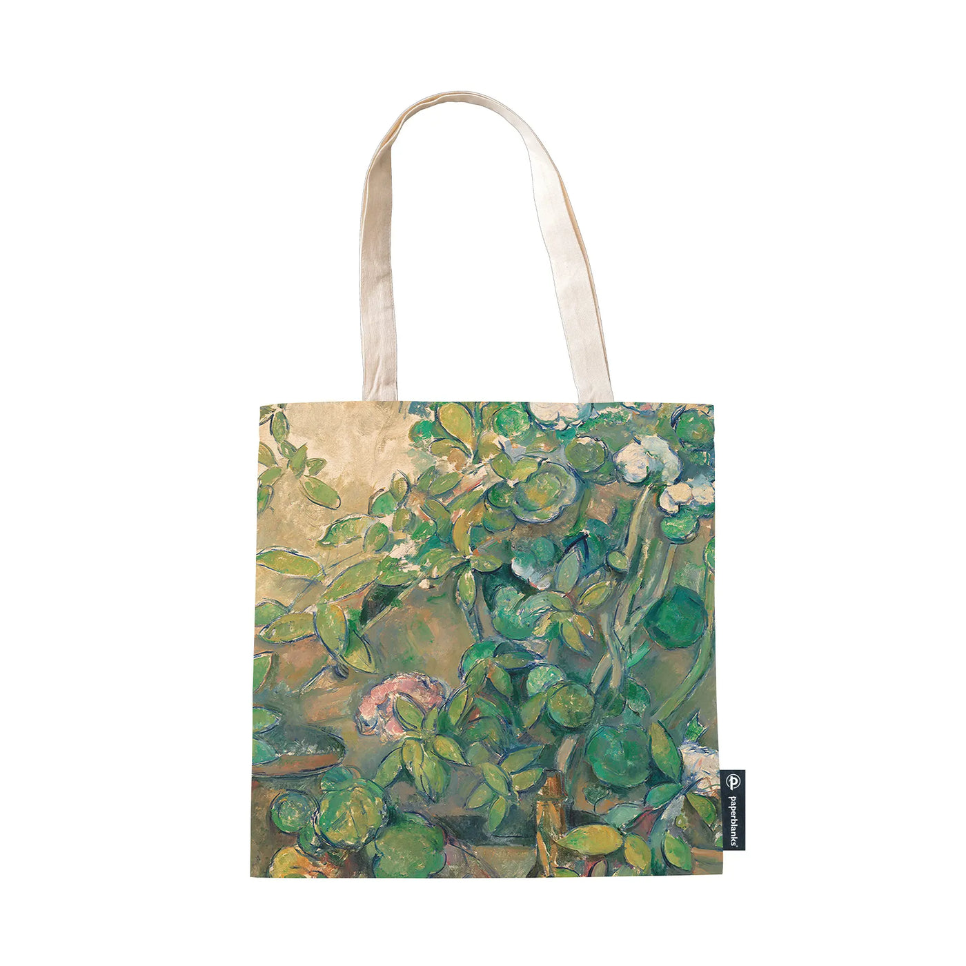 Paperblanks Cezanne's Terracotta Pots and Flowers Canvas Bag