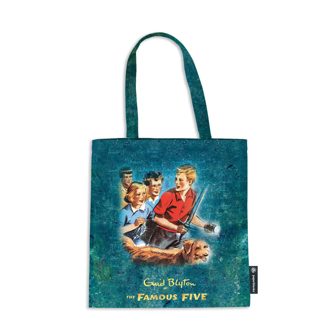 Paperblanks Imprinted Blyton Famous Five Large Canvas Bag