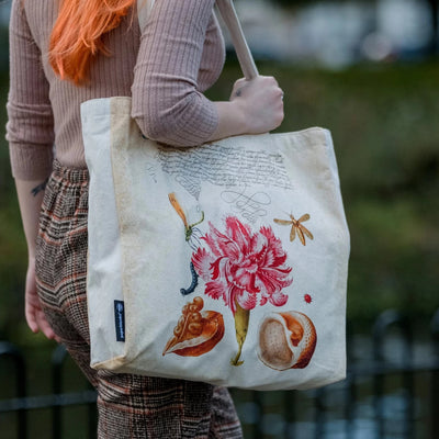 Paperblanks Pink Carnation - Mira Botanica Canvas Bag